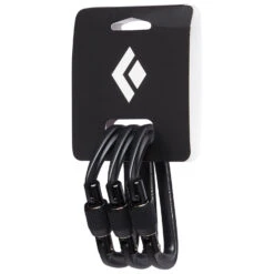 Black Diamond - Hotforge Screwgate 3 Pack - Mousqueton à Vis -Magasin De Sports D'Escalade black diamond hotforge screwgate 3 pack mousqueton a vis 2