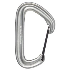 Black Diamond - Litewire Carabiner - Mousqueton De Progression -Magasin De Sports D'Escalade black diamond litewire carabiner mousqueton de progression 3