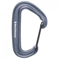 Black Diamond - Miniwire Carabiner - Mousqueton De Progression -Magasin De Sports D'Escalade black diamond miniwire carabiner mousqueton de progression 2