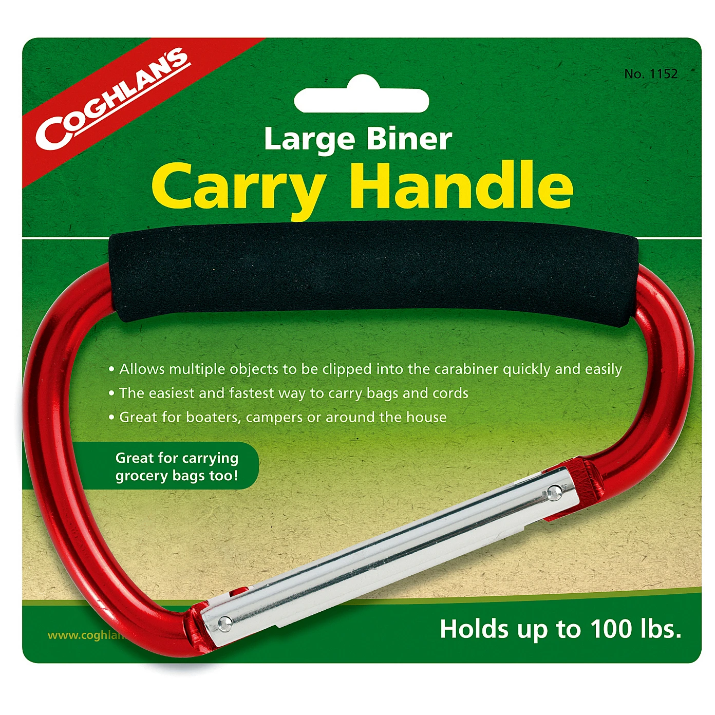 Coghlans - Riesenkarabiner Tragegriff - Mousqueton Auxiliaire 3 Coghlans - Riesenkarabiner Tragegriff - Mousqueton Auxiliaire