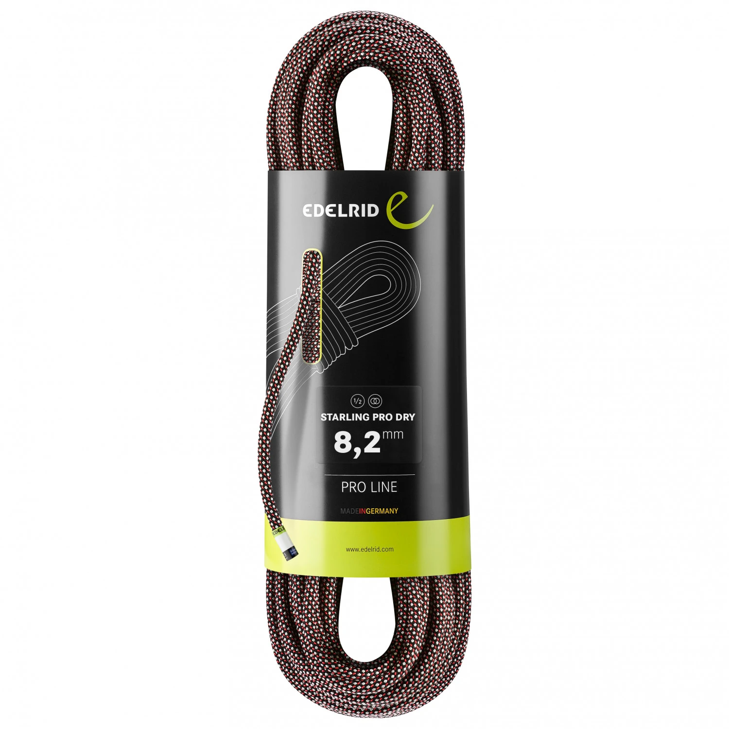 Edelrid - Starling Pro Dry 8.2 Mm - Corde à Double 4 Edelrid - Starling Pro Dry 8.2 Mm - Corde à Double – Image 2