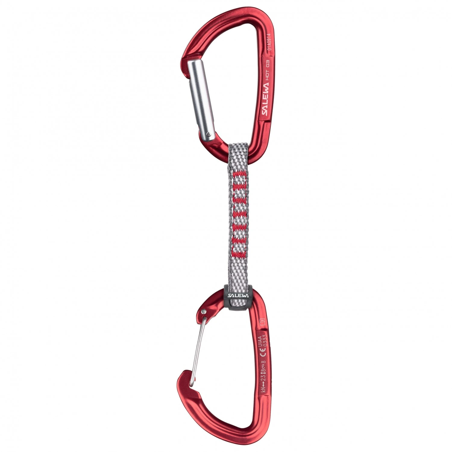 Salewa - Express Set Dyn Hot G3 Straight/Wire - Dégaine 3 Salewa - Express Set Dyn Hot G3 Straight/Wire - Dégaine