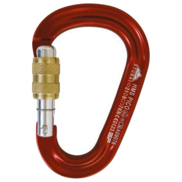 Stubai - HMS Pico Easylock Karabiner - Mousqueton HMS 3 Stubai - HMS Pico Easylock Karabiner - Mousqueton HMS